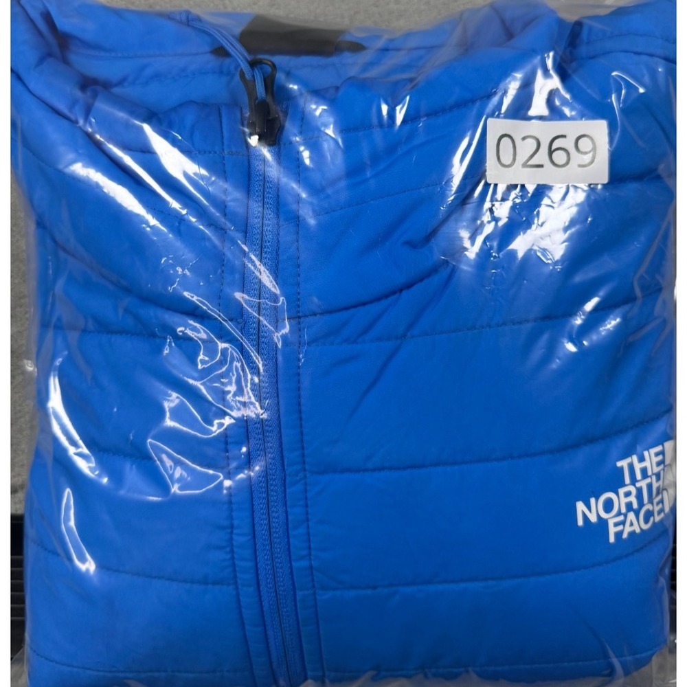 The North Face ThermoBall Hybrid Jacket Blue Winter Puffer Mens XL NFOA7UJK - Picture 9 of 9
